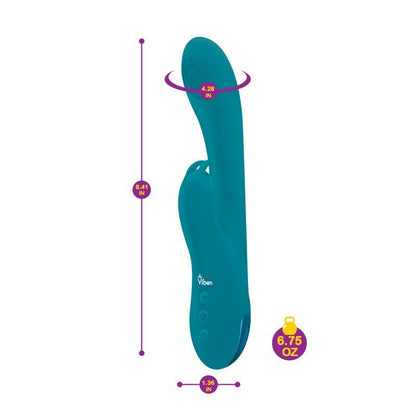 Viben Razzle Rechargeable Thumping Rabbit Ocean-VB-75005-OCEAN