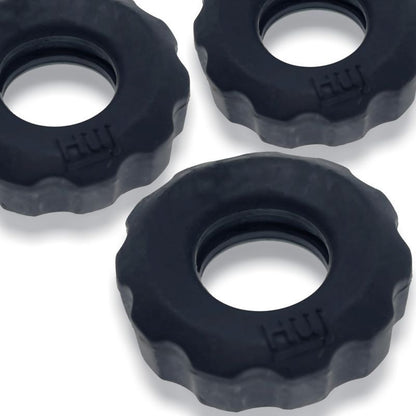Super Hunkyjunk 3 Pc Cockrings Tar Ice-HUJ-137-TARICE