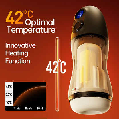 Atom Electronic Masturbator-AC02-BLK