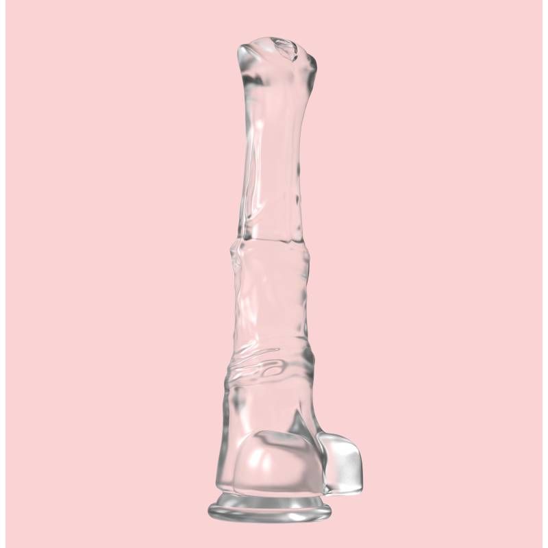 Duke Horse Dong w Balls Clear XXXL-SHD-D2006-CLR-XXXL