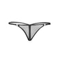 Inviting Tulle G-String-F119-BLK-S