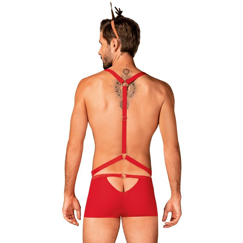 Mr. Reindy 3 Pc Set-7816-RED-L/XL