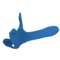 Zoro Strap-On 6.5in Blue-ZR-069