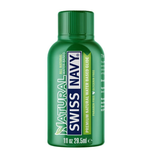 Swiss Navy Naked All Natural Water Based Lubricant 1oz/29ml-SNNKD1