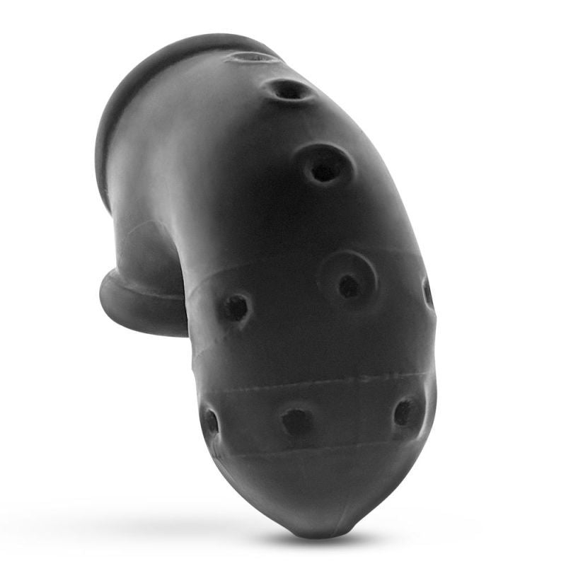 Airlock Air-Lite Vented Chastity Black Ice-OX-3086-BLKICE