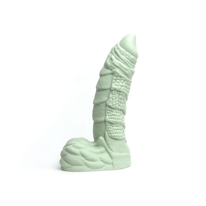 Willie Liquid Silicone Dildo Medium-23030-GRN-M