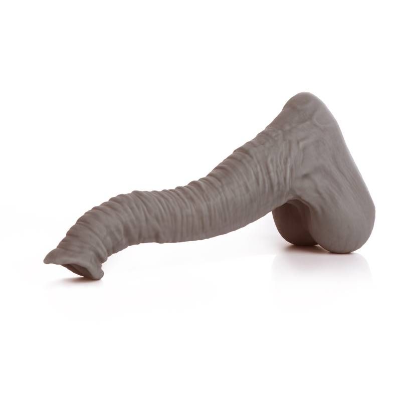 Dexter Liquid Silicone Dildo Medium-22773-BROWN-M