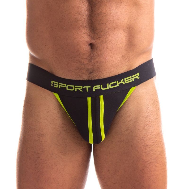 Jersey Jock Black/Green-22572-BLK/GRN-L