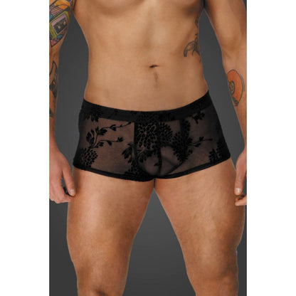 Flock Embroidery Short-Shorts-H074.00002