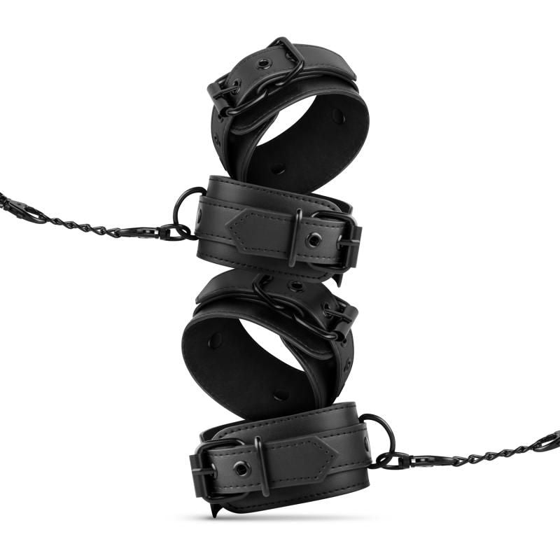 Kinky Bondage Set 5 Pc Black-BF013BLK