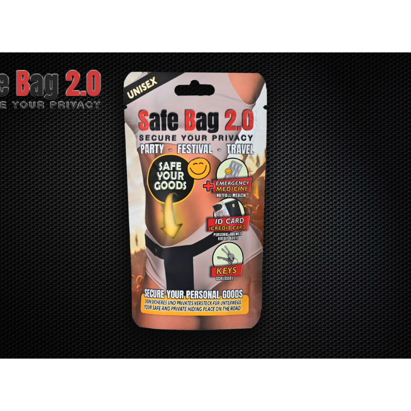 Safe Bag 2.0 Black Large-011-B-L