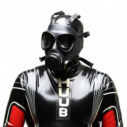 Military Adjustable Strap Rubber Gas Mask-23059
