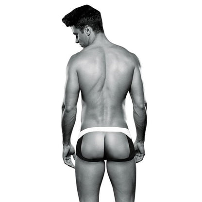 Bulge Jock White-BLE102-WHT-S/M