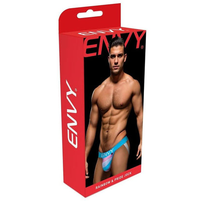 Rainbow Pride Jock Blue-BLE108-BLU-S/M
