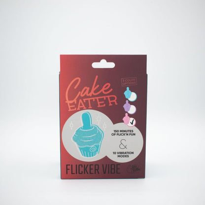 Cake Eater Clit Flicker Stimulator Pink-9093