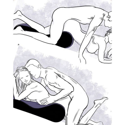 Large Inflatable Mini Sex Positioning Mattress-PF3206