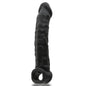 Muscle Ripped Inner Ribbed Velvet-Smooth Night-OX-3046-NGT