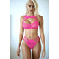 Tribal Mesh 2 Pc Set Fuchsia-818JT243-FUS-O/S