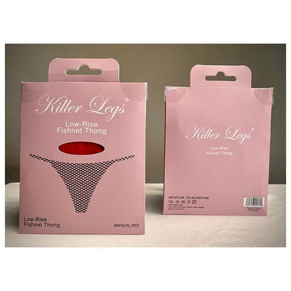Mesh Net G-String Fuchsia-BRF001N-FUS-O/S