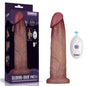 Vibrating Sliding Skin Pro II Silicone Dong 9in-LV417113