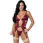 Kira Burgundy Kiss Two Piece Set-PAK259-BN-L/X