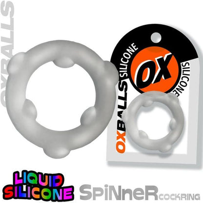 Spinner Silicone Ring Clear