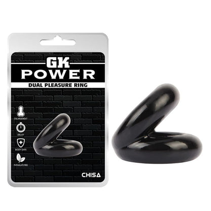 Dual Pleasure Ring Black-CN-140328372
