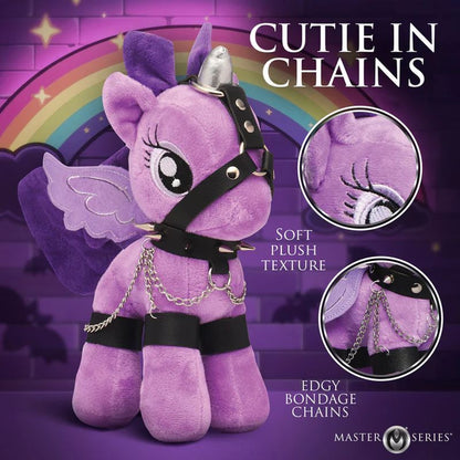 Raven Plum Bondage Pony-AH821-PPL