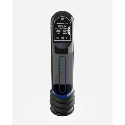 ISP90 Curve Infrared Automatic Penis Pump Blue-PPP9991-BLU