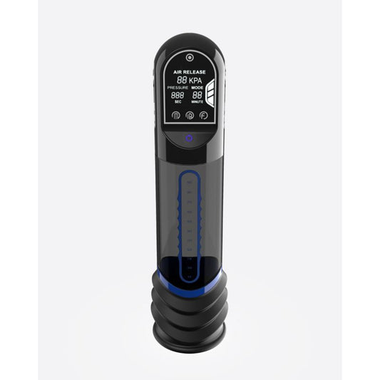 ISP90 Curve Infrared Automatic Penis Pump Blue-PPP9991-BLU