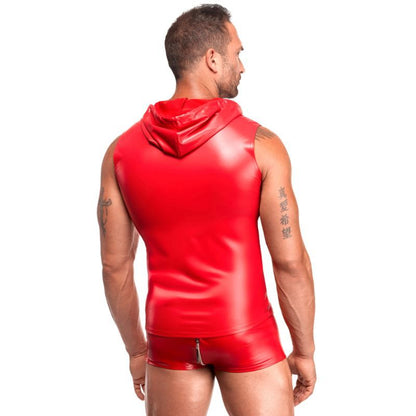 Red Ignite Hooded Vest