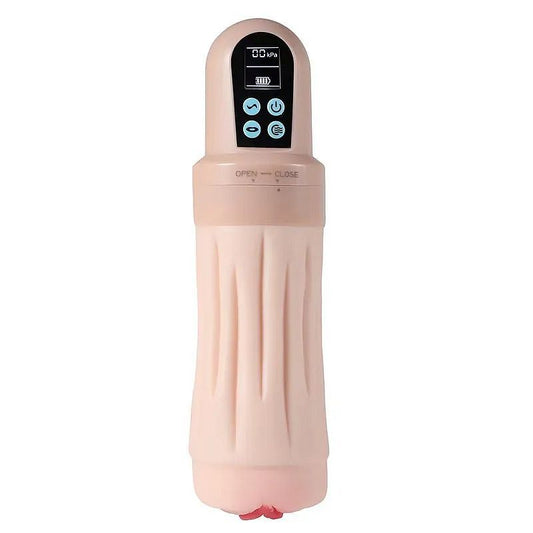 Suctroker Dual Density Vibrating Sucking Vaginal Masturbator V3