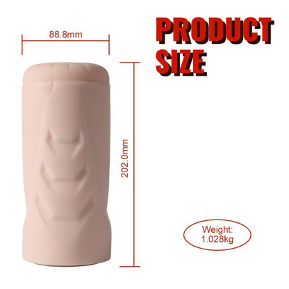 Suctroker Dual Density Vibrating Sucking Vaginal Masturbator V1-SQ-MA60144