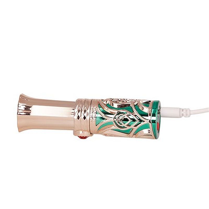 Emerald Kiss 4 In 1 Lipstick Vibrator-50213