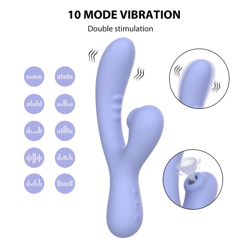 Jena G Spot Rabbit Vibrator-SXE-0546