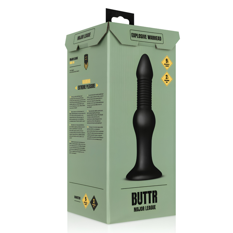 BUTTR Warhead Anal XXL Dildo 10in-BUTTR027