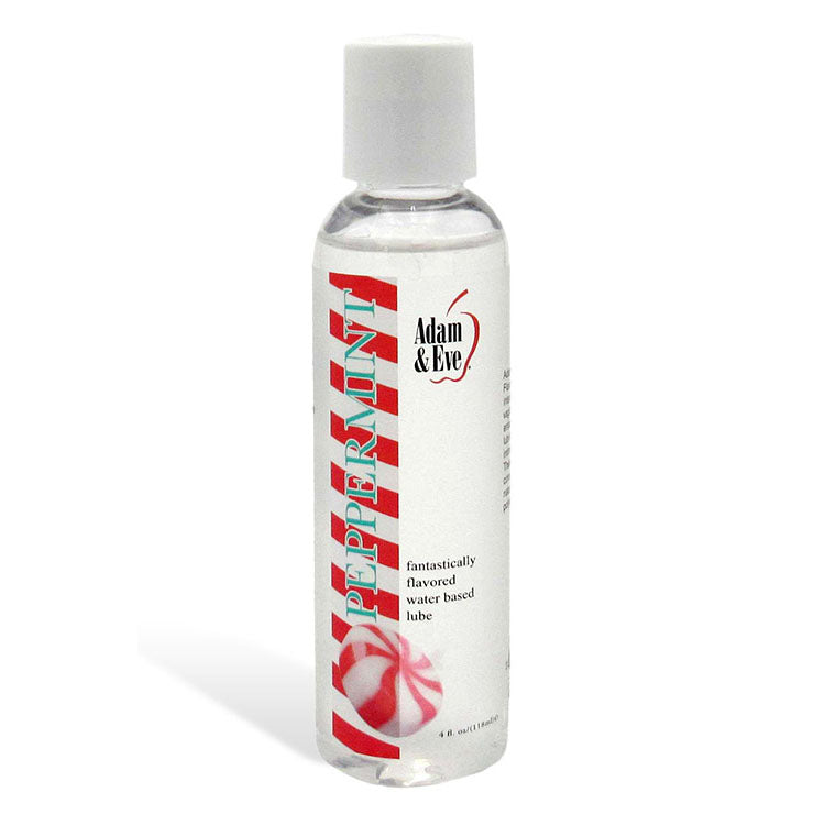 Adam & Eve PEPPERMINT Lubricant - Mint Flavoured Water Based Lubricant - 118 ml Bottle-300R 0740