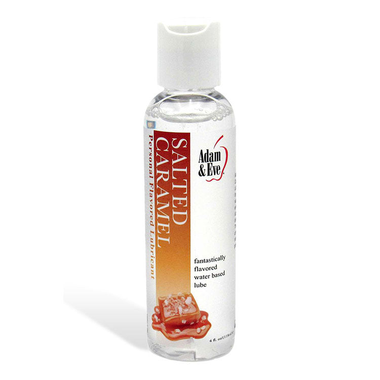 Adam & Eve SALTED CARAMEL Lubricant - Salted Caramel Flavoured Water Based Lubricant - 118 ml Bottle-300R 2740
