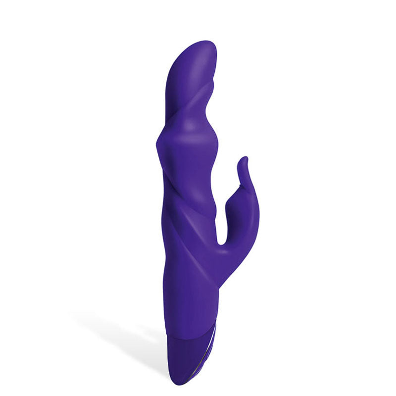 Adam & Eve THE THRUSTER - Purple 25.4 cm (10) USB Rechargeable Thrusting Rabbit Vibrator-399M 2900