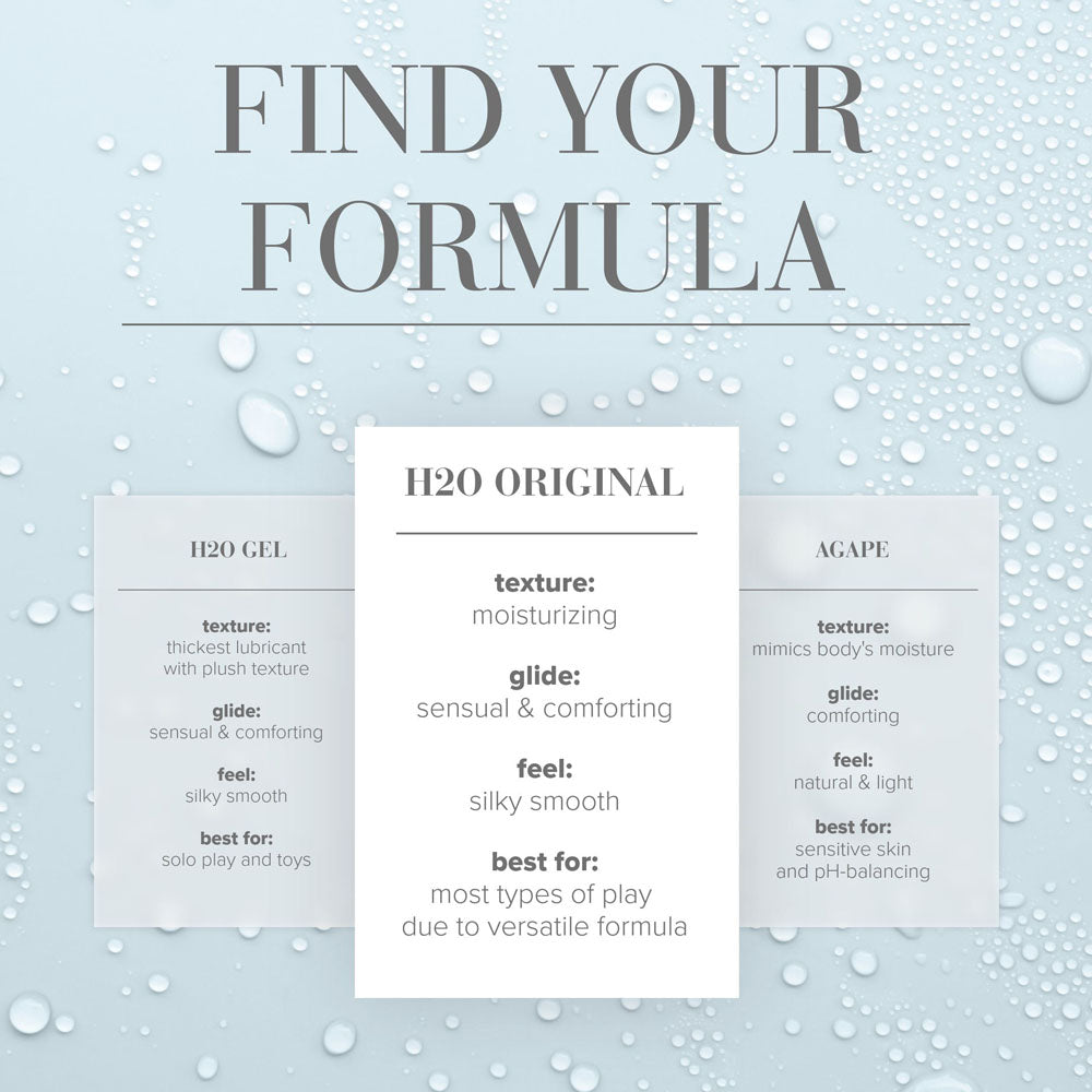 JO H2O Original Lube - 120 mL - Water Based Lubricant - 120 ml Bottle-40035