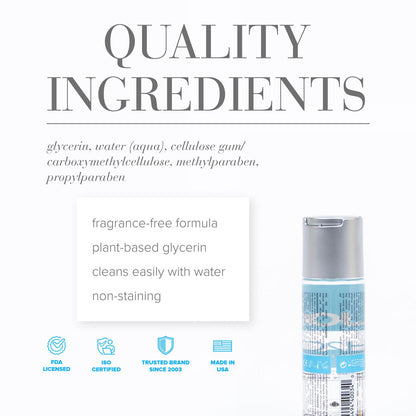 JO H2O Original Lube - 120 mL - Water Based Lubricant - 120 ml Bottle-40035