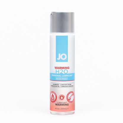 JO H2O Warming Lube - 120 mL - Water Based Warming Lubricant - 120 ml Bottle-40079