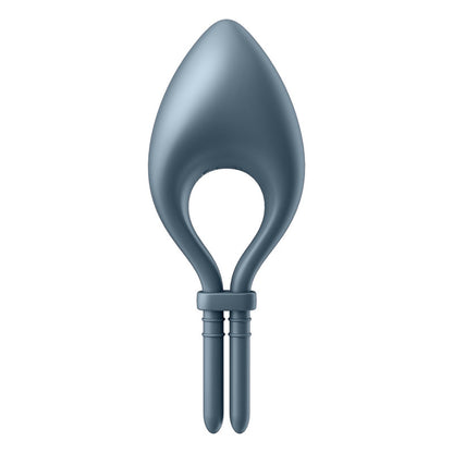 Satisfyer Bullseye - Navy - Navy Vibrating Adjustable Lasso Cock Ring-4018379