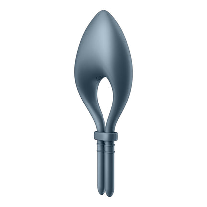 Satisfyer Bullseye - Navy - Navy Vibrating Adjustable Lasso Cock Ring-4018379