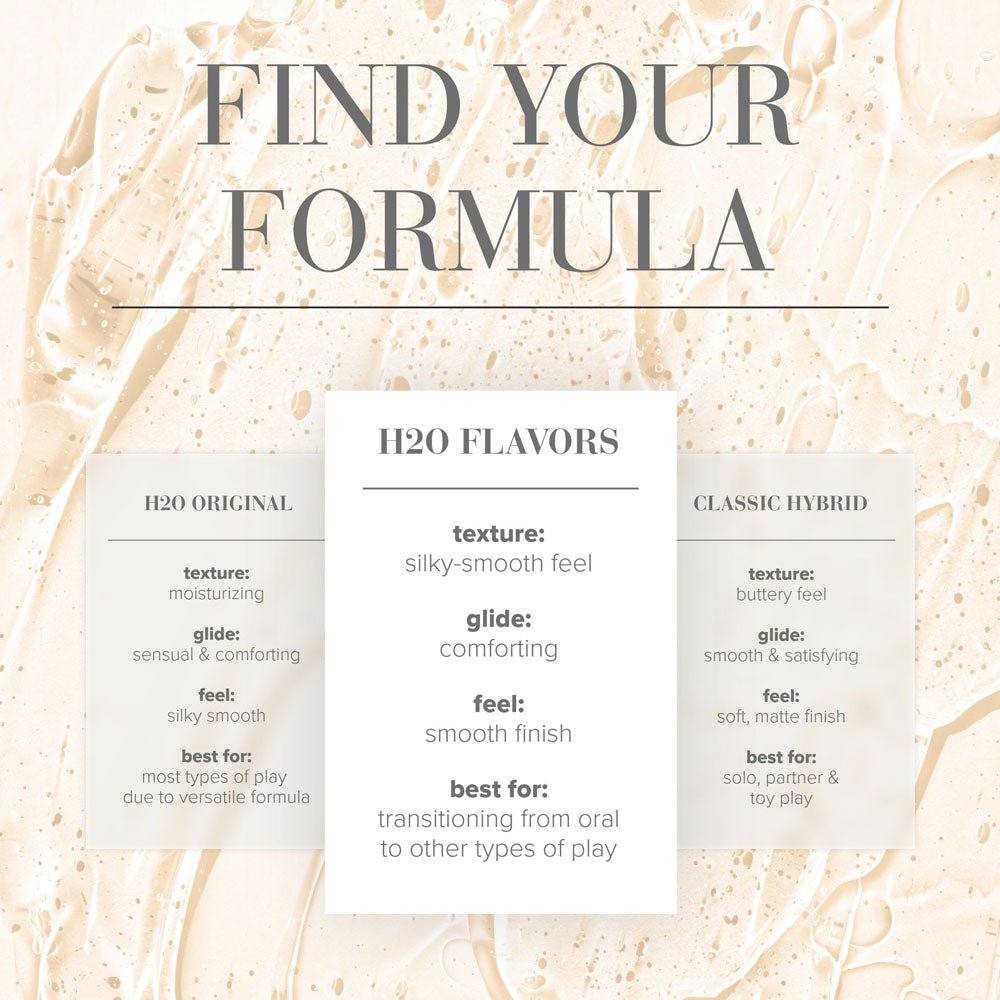 JO H2O Vanilla Cream Lube - 120 mL - Vanilla Flavoured Water Based Lubricant - 120 ml Bottle-40384