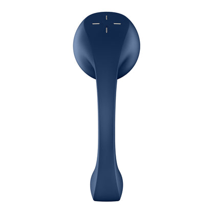 Satisfyer Pro+ Wave 4 - Blue USB Rechargeable Vibrator with Air Pulse Stimulation and App Control-4044163