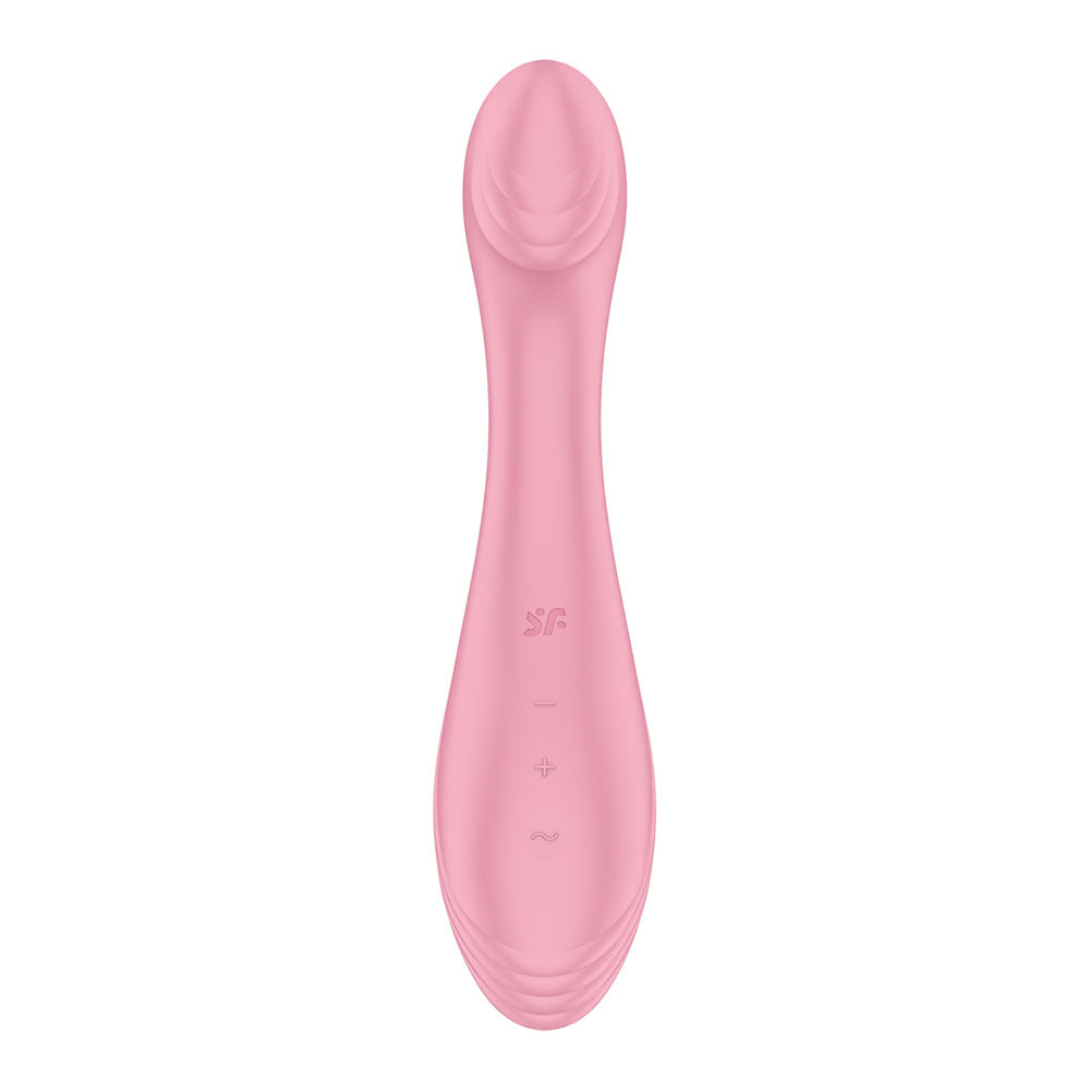 Satisfyer G-Force - Pink - Pink USB Rechargeable Vibrator - 4048628
