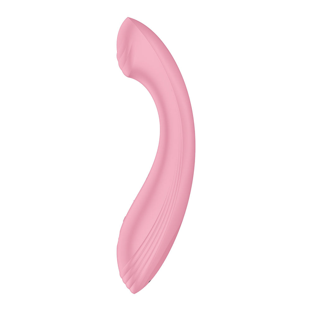 Satisfyer G-Force - Pink - Pink USB Rechargeable Vibrator - 4048628