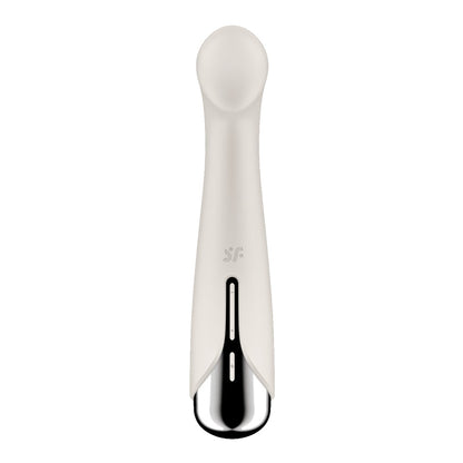 Satisfyer Spinning G-Spot 1 - Beige - Beige 16.5 cm USB Rechargeable Rotating Vibrator-4048772