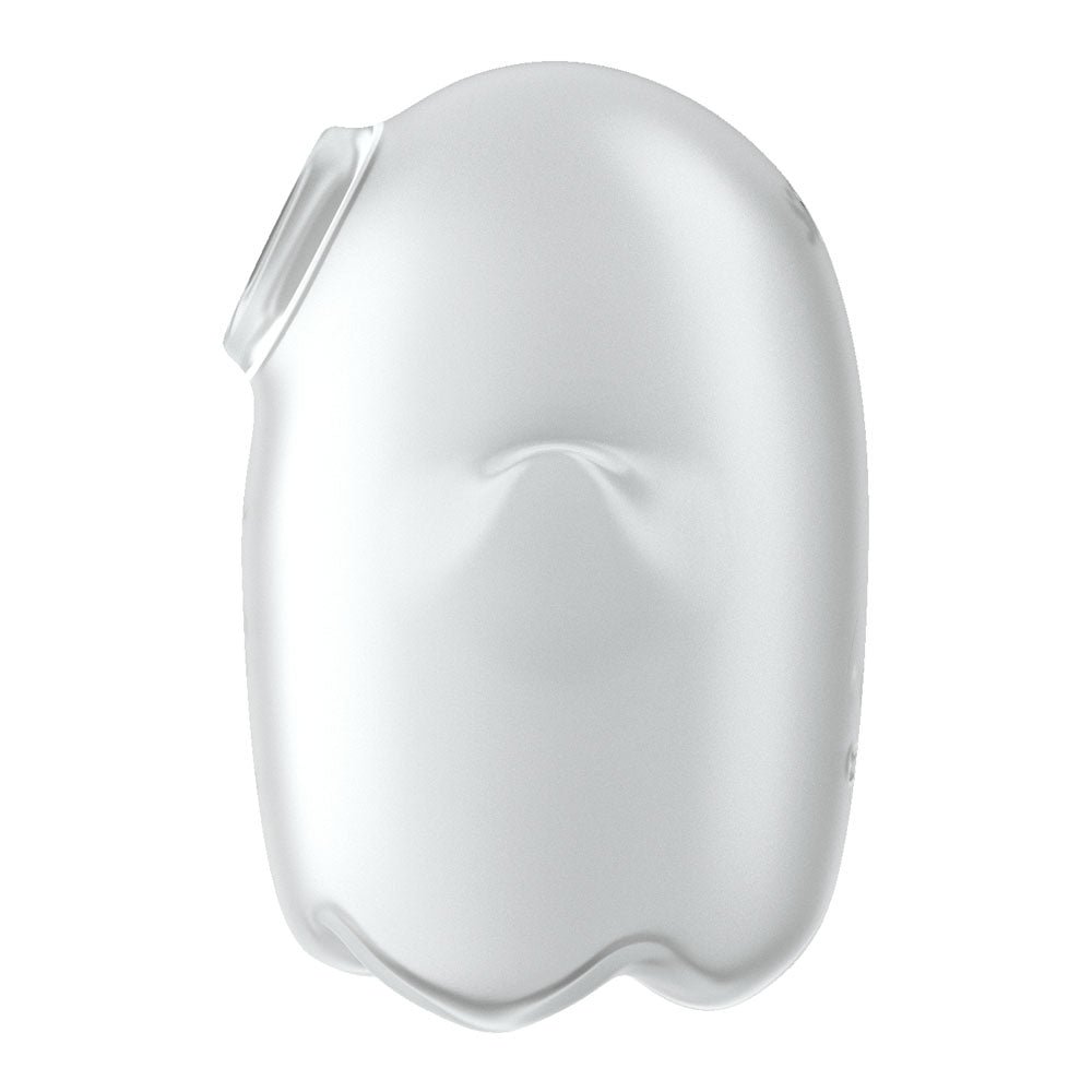 Satisfyer Glowing Ghost - White - Glow in Dark White USB Rechargeable Air Pulse Stimulator-4060057